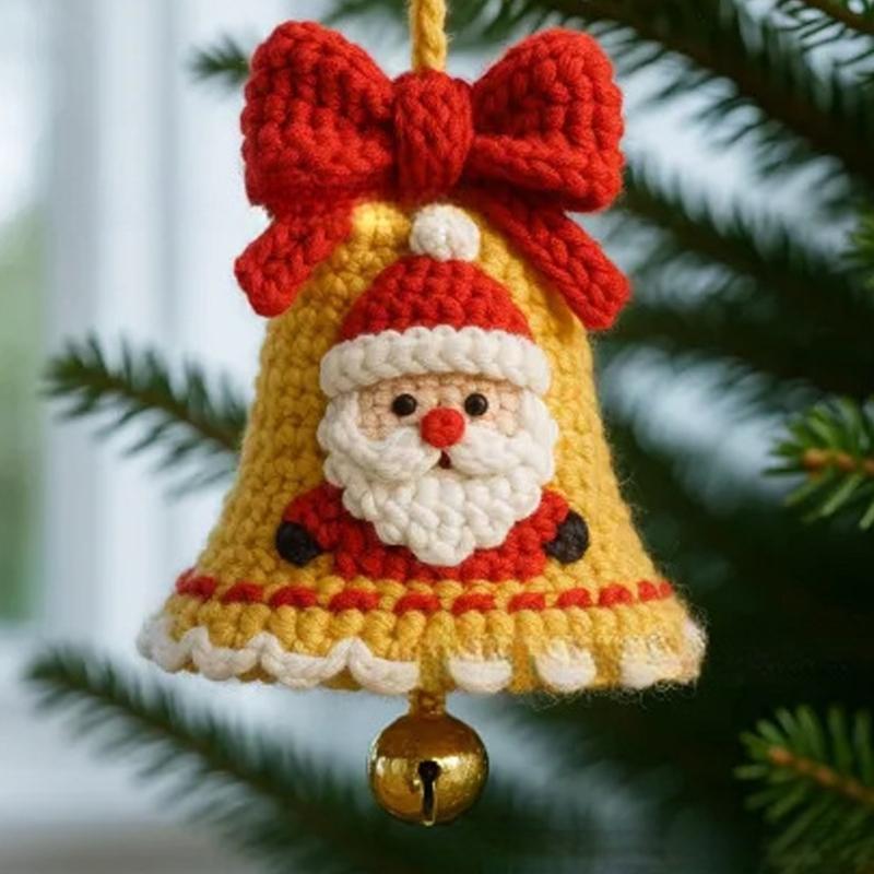 Christmas Tree Bells Christmas Tree Decorations Santa Bells Ornament For Home Party And Holiday Celebration