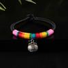Ethnic Tibetan Style Diamond Knot Multicolored Braided Bracelet, Dragon Boat Festival, Fu Character Safety Lock Hand Rope, Natal Red Rope