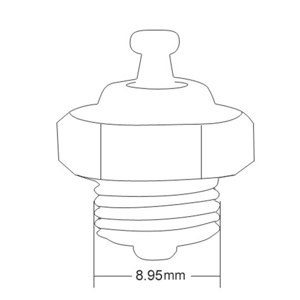 Ersatz-Druckventil Kupfer Kaffeekannen-Teil Kochplatten-Espresso-Brühzubehör für Zuhause oder Café