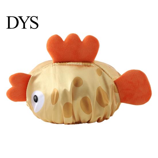 Women Bath Hat Hair Cartoon Design Waterproof Double Layer Elastic Band Ladies Protection Nerdy Koala Cute Kids Bathing Home Supply