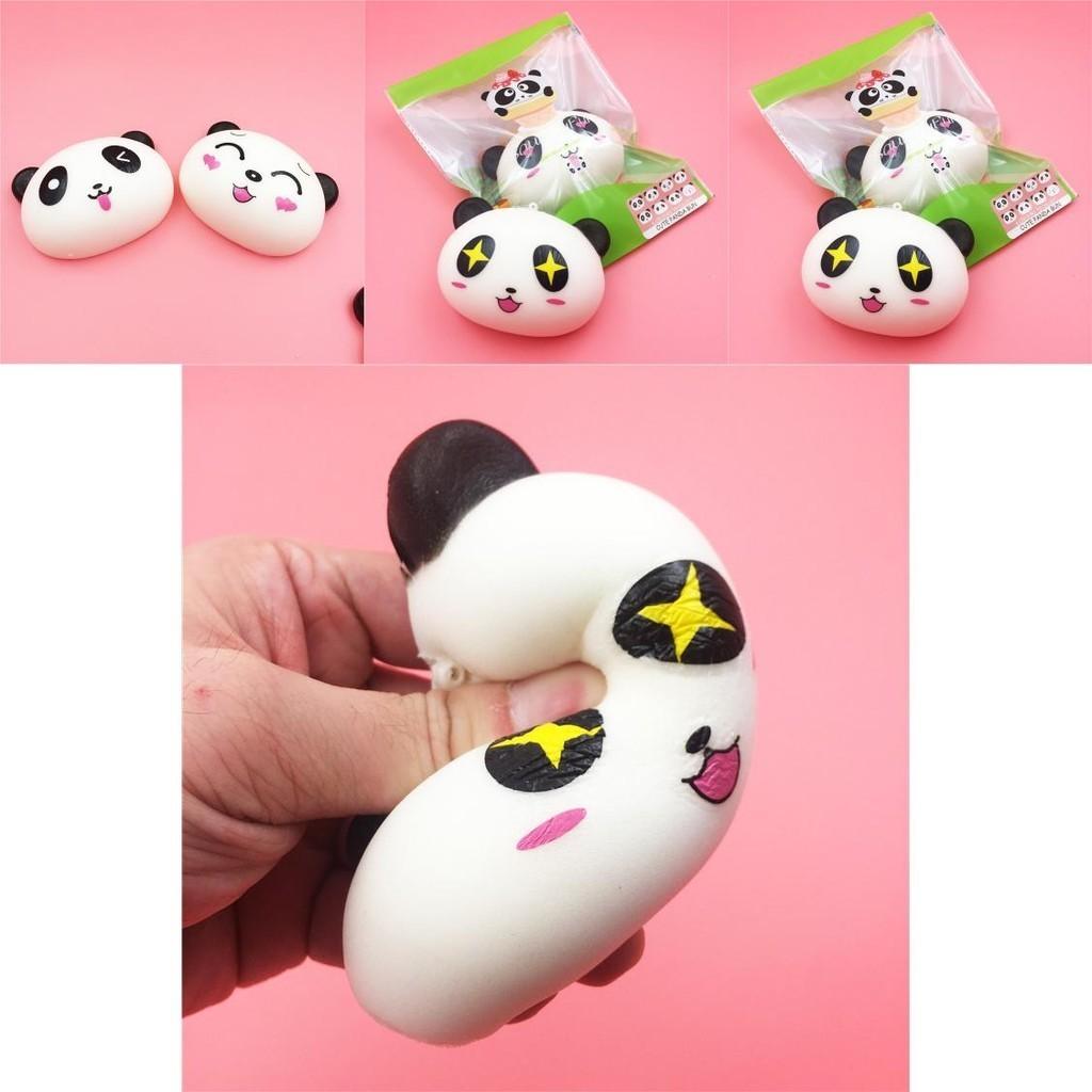 Joli Jouet Panda Squishy Pour Soulager le Stress et la Décoration