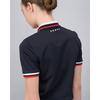 Onoff Women S Drop Shoulder Collared T ShirT Of9043la Black