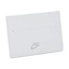 Nike PU Polyurethane Card Holder Unisex White & Metallic Silver Casual HQ6913-159