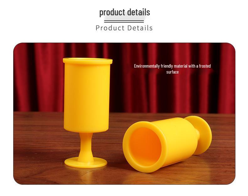 High-Quality Eight Immortals Cups: Magical Coin Displacement for Children's Education