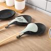 2-in-1 Silicone Sauce Dish Spoon Rest Food-Grade TPE Non-slip Chopstick Rest Plate Kitchen Condiment Dish for Dipping Sauces Home Travel