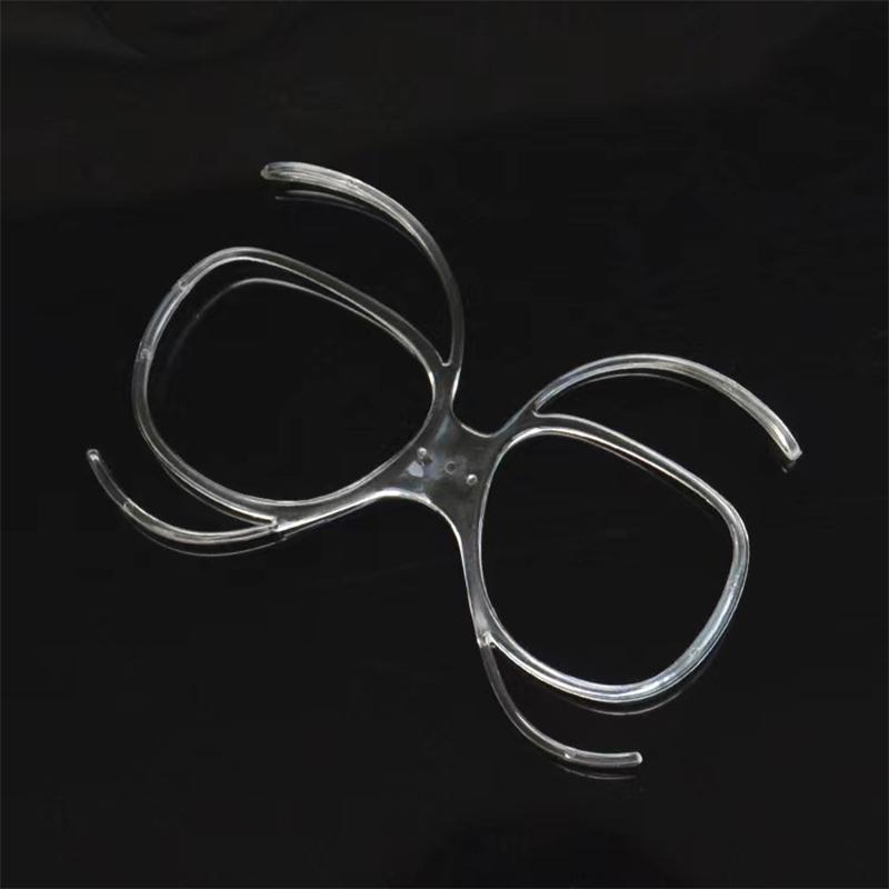 Bendable Motorcycle Goggles Ski Goggles Glasses Myopia Frame Rx Insert Optical Adaptor Flexible