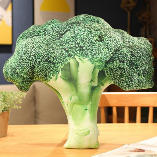 Gemüse Kissen Simulation Brokkoli Kürbis Paprika Tomate Aubergine Kartoffel Plüschtiere Ornament Sofakissen Gefülltes Plüsch Kissen zum Liegen Zuhause