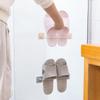 Bathroon Space-saving Hanging Foldable Wall Mount Shoes Rack Slippers Shelf Holder Shoe Stand