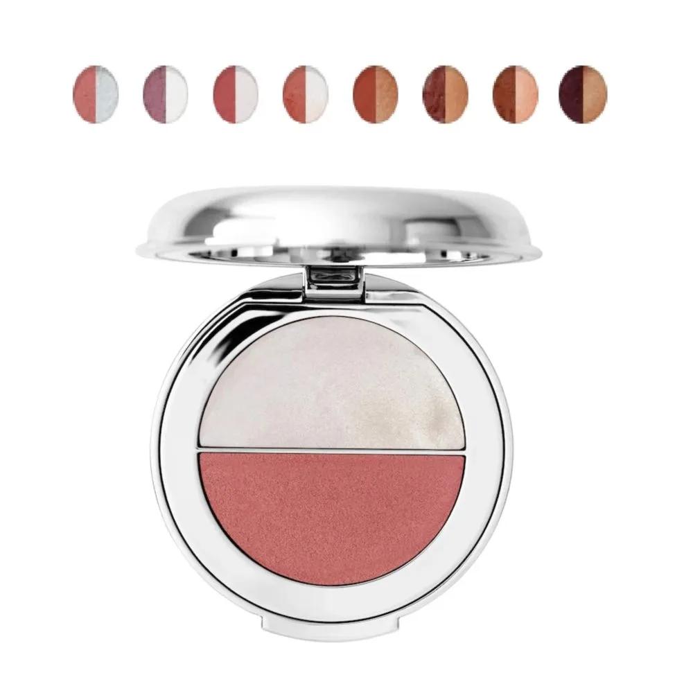 ISAMAYA Skin Enhancing Duo Cream Blusher & Highlighter 5.1g All Colors Pout