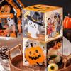10Pcs Non Candy Snack Packaging Box Cartoon Ghost House Cookie Box  Themed Party Supplies