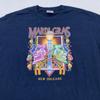 Vintage Mardi Gras Shirt Mens Large New Orleans Louisiana Festival Graphic USA