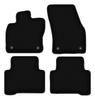 BASIC Black Velour Floor Mats For: Volkswagen Touran II Minivan (2016-)