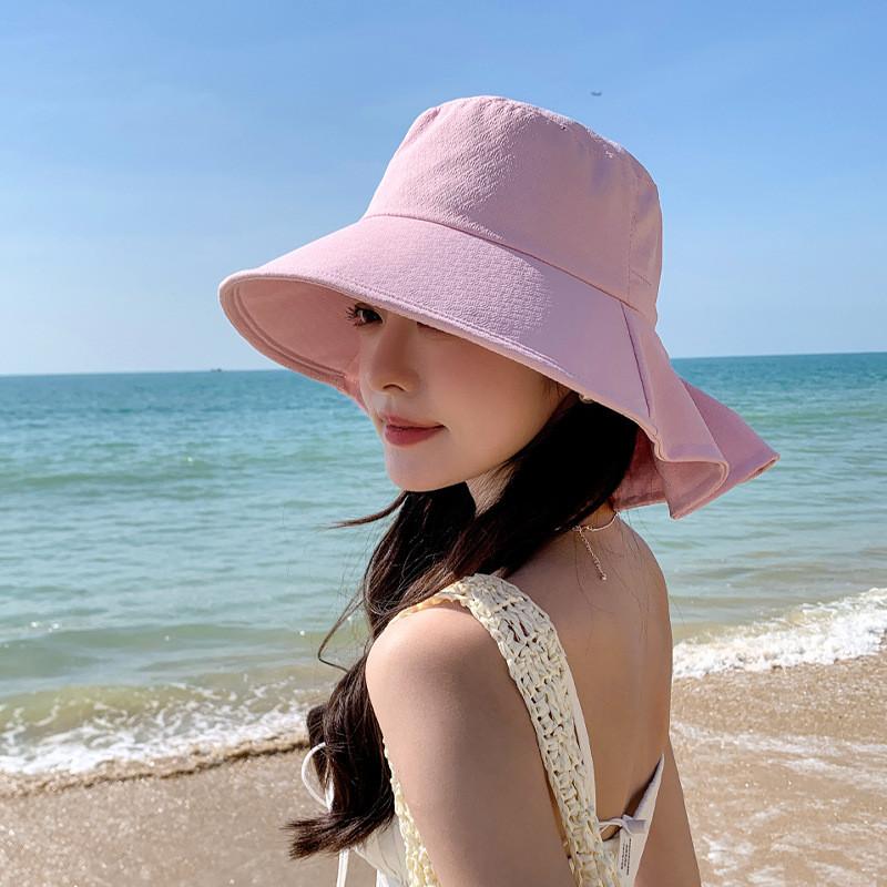Womens Fashion Sun Hat With Flap For Neck Protection And Summer Outdoor Activities
