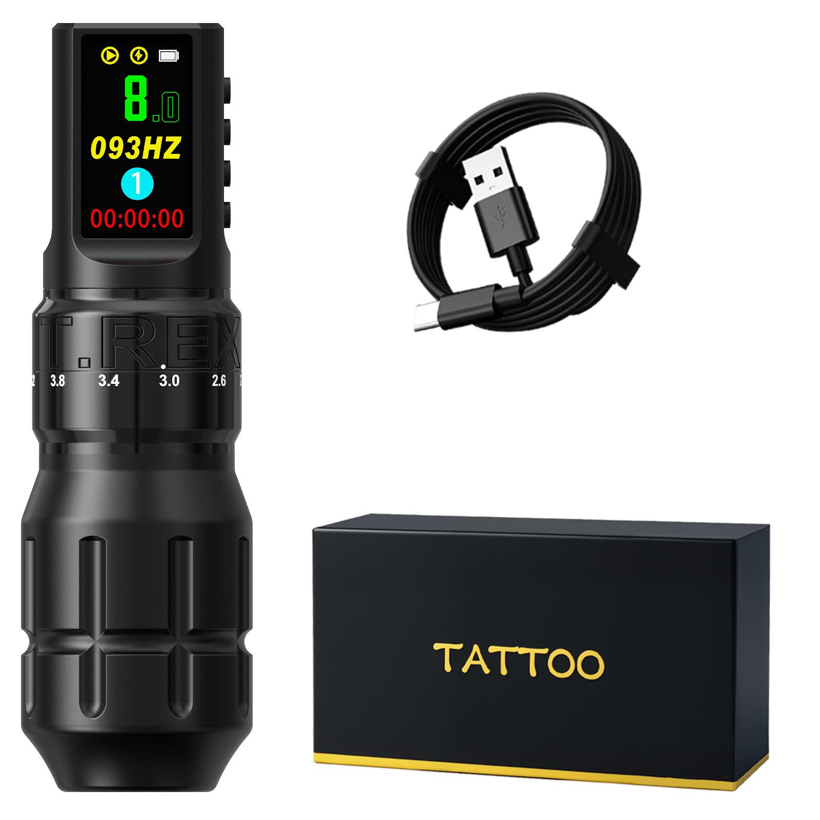 

Dragon s Kiss Ankylosaurus Wireless Adjustable Tattoo Pen Machine