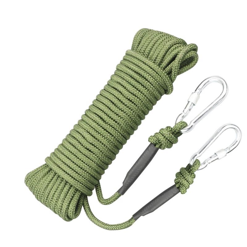 BINGQIKU 8mm Steel Core Safety & Rescue Rope