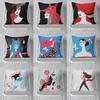 Office Living Room Home Pillowcase Sketch Beauty Pattern Pillowcase Car Ornaments
