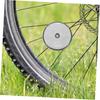 Baluue 2 Round Reflector Trailer Plastic Silver