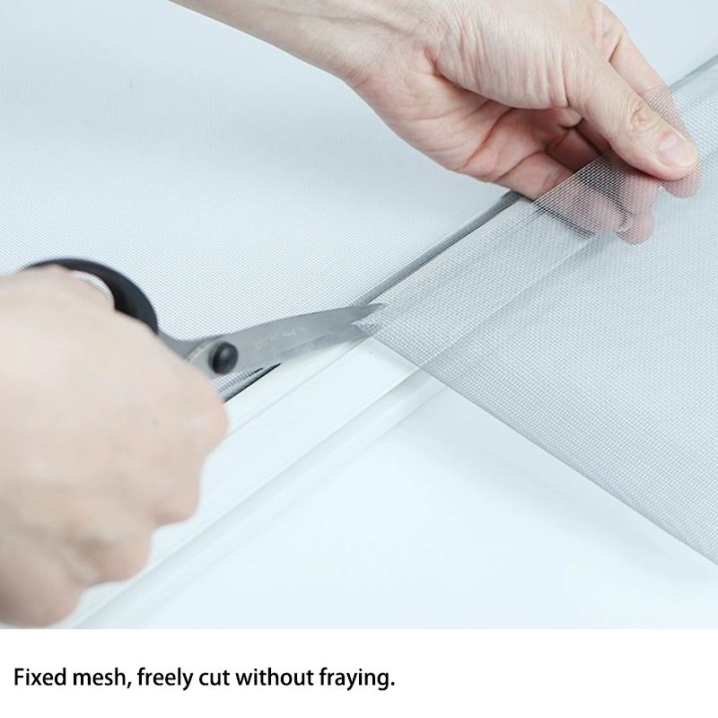 DIY Large Size Window Screen Mesh Pet-Proof and Mosquito/Insect Resistant Suitable for Balconies Gardens and More