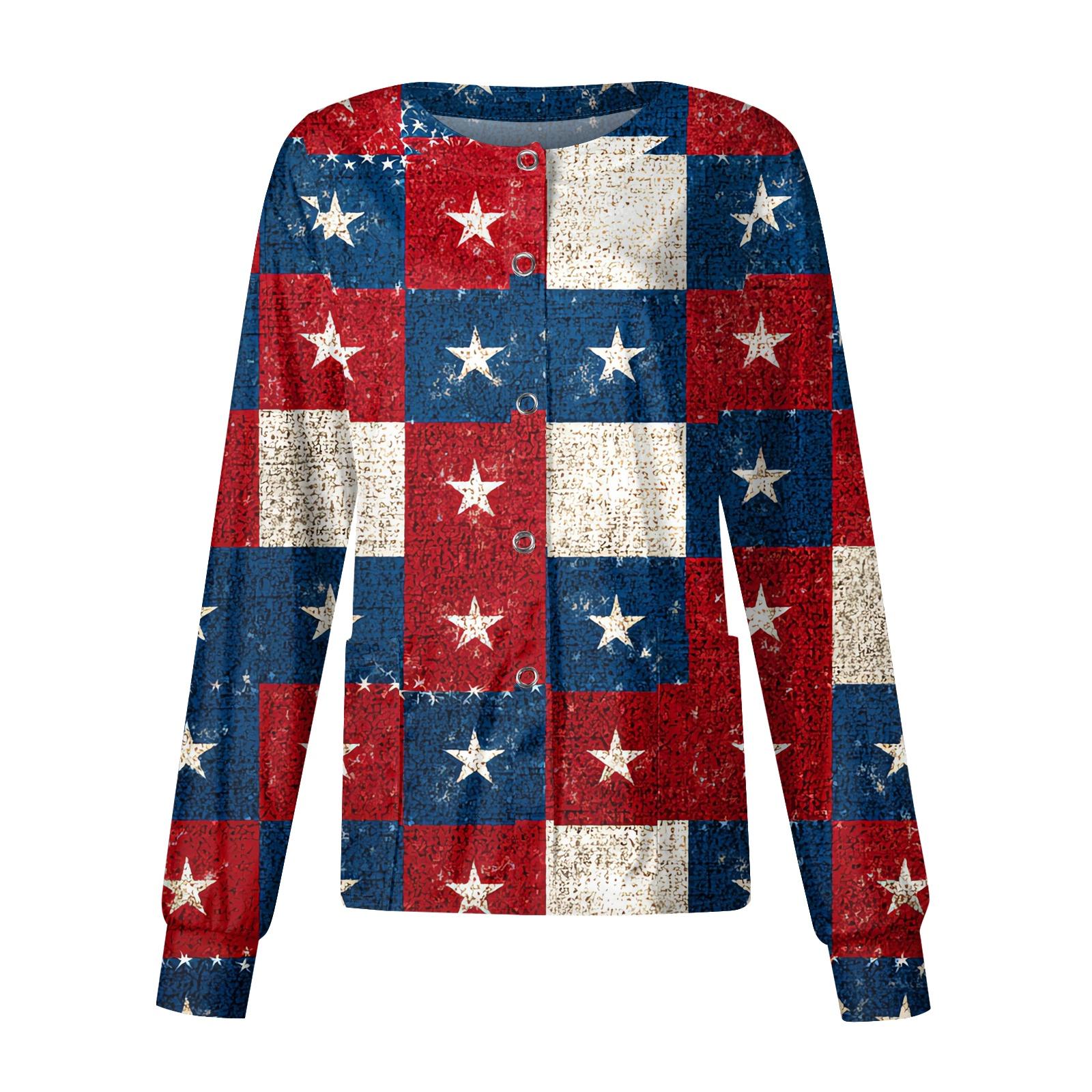 

Женский повседневный кардиган с длинными рукавами, однобортный, с принтом, защитная одежда S винный