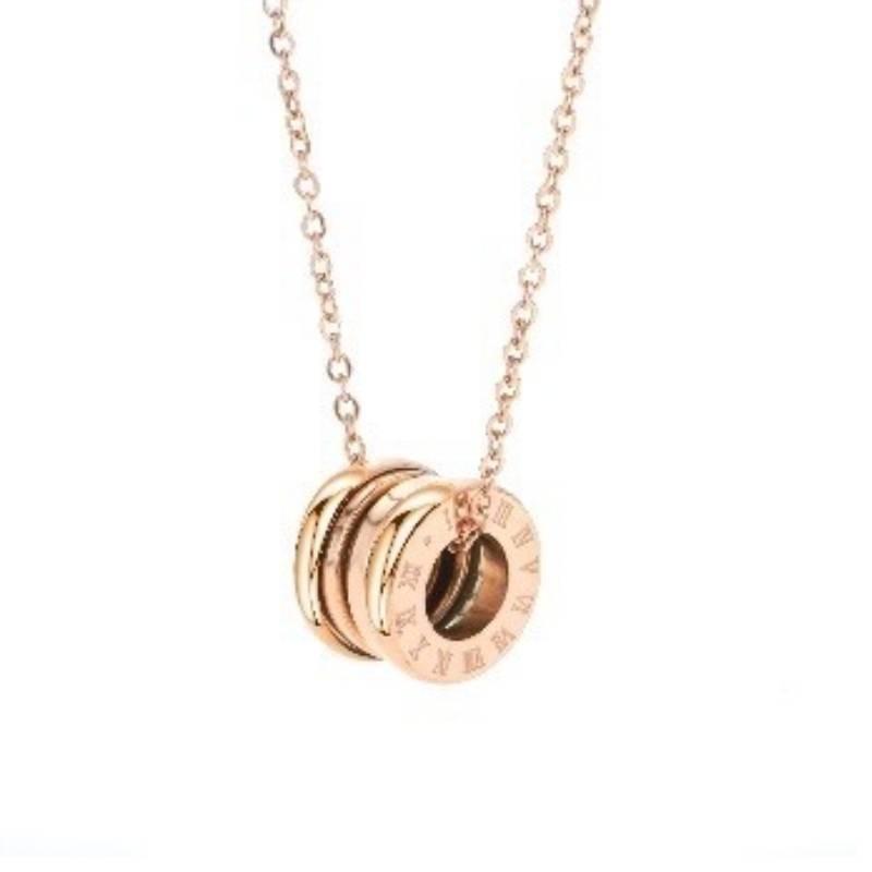 Fashion Four Leaf Clover And Heart Chain Necklace With Decoration Rhinestone