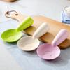3 Pcs/Set Rice Spoons Heat Resistant Comfortable Grip Stand Up Non-stick Cartoon Serve Rice Particle Design Smiling Face Kitchen Rice Shove for Home