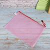 10pcs Mesh   Bag   File Folder PVC Transparent Information Pack Document