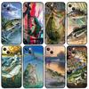 Fishing Lake Sunset For Realme 10 11 12 13 14 Pro Plus C55 C71 C75 C67 C63 C51 C61 C53 C35 C65 GT6 GT7 Pro Case