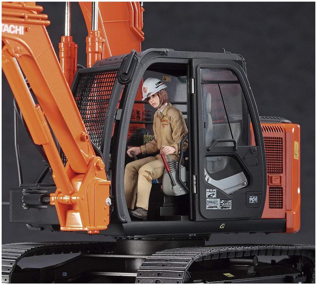 Hasegawa Hitachi Construction Machinery Характеристики двухрукавной машины Astaco NEO Пластиковая модель SW04 1/35