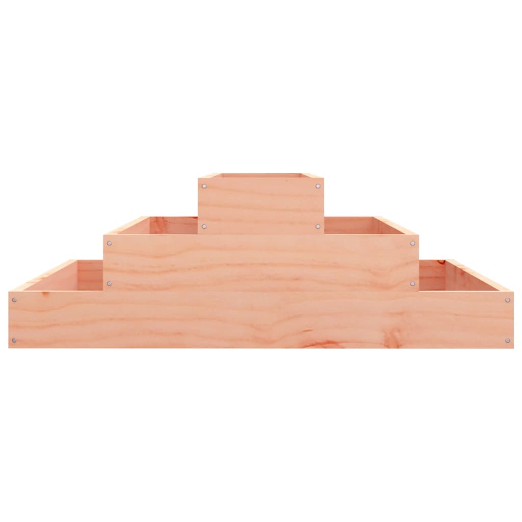 vidaXL Pflanzkübel 80x80x27 cm Massivholz Douglasie