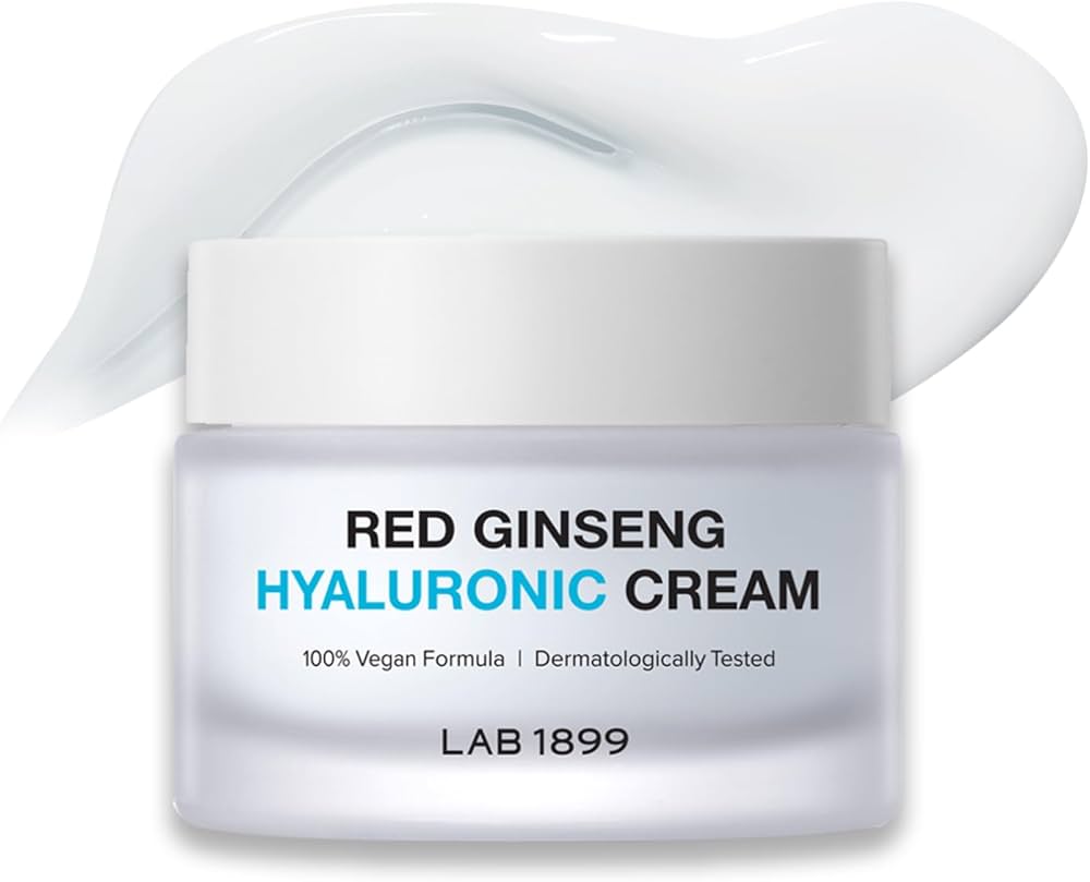 Labor 1899, Roter Ginseng, Hyaluron, Intensive Feuchtigkeitspflege, Creme, Für das Gesicht, 50 ml