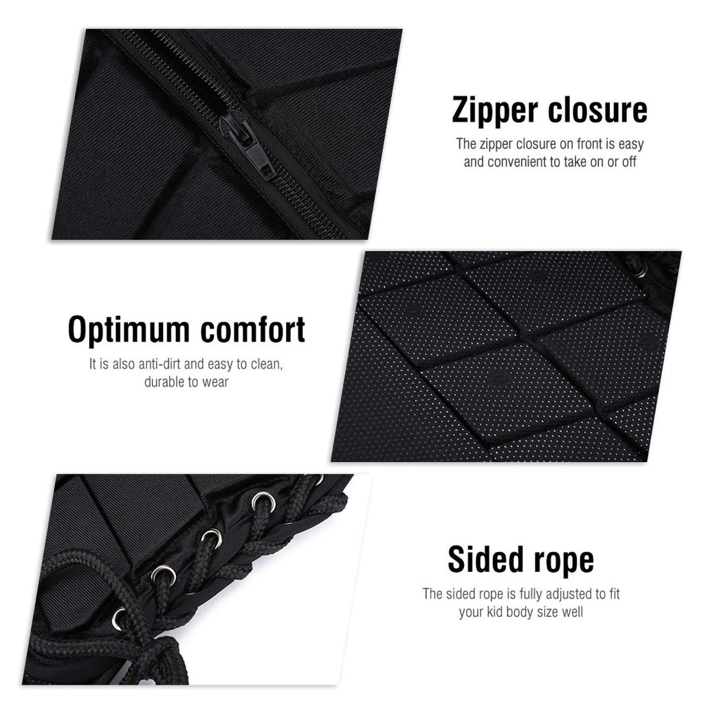 Kids Riding Vest Comfortable Horse Riding Protective Waistcoat Shock Absorption Safety Vest For Boys Girls