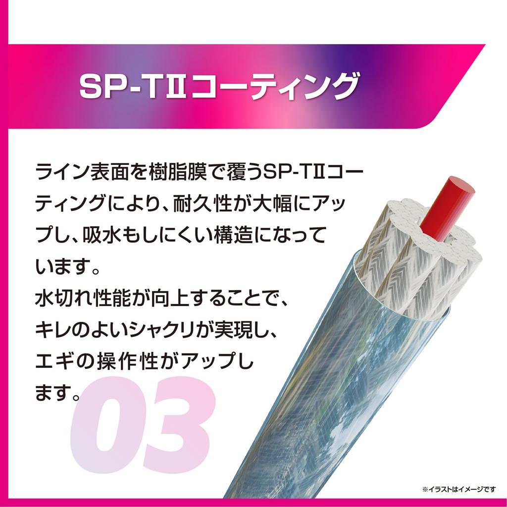 VARIVAS Avani Eging Max Power PE X9 PE White 9-strand line, 200m, (marked), 0.8