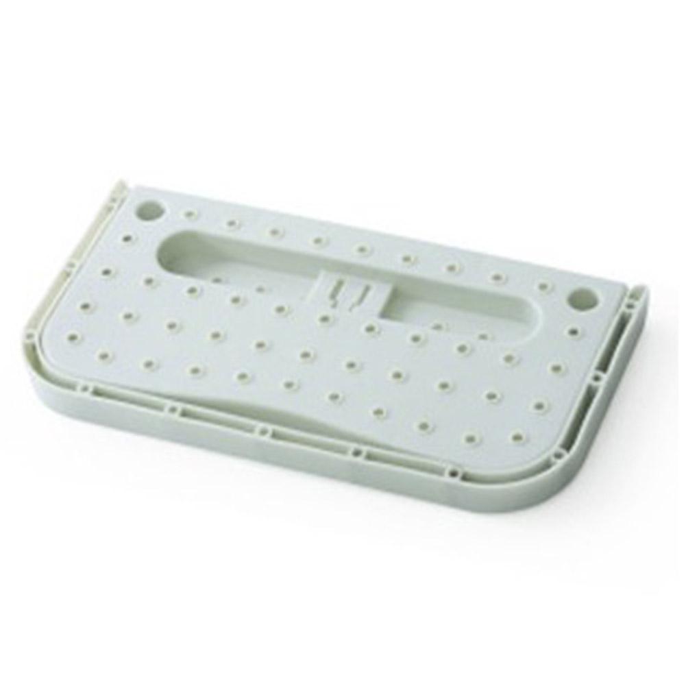 Shoes Rack Plastic Wall Mounted Shoes Storage Rack Shelf Organizer (Blue)