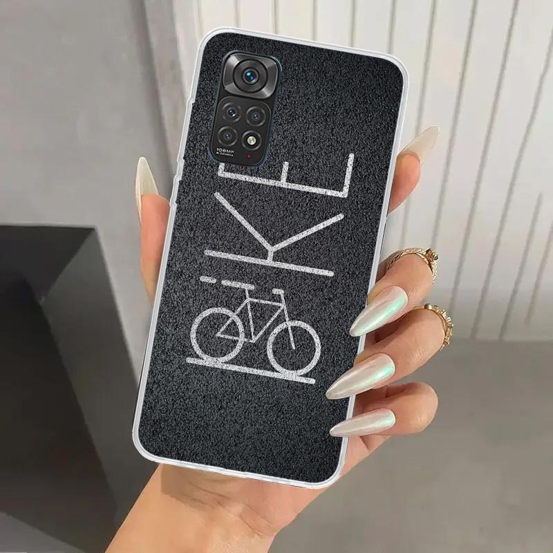 Bicycle Bike Sport Phone Case for Xiaomi Redmi Note 15 14 14S 13 12S 12 Pro 11S 11 Plus 11T 11E 10S Soft Funda Print Shell Redmi
