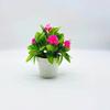 Artificial Rubra Myrica Leaf And Rosa rugosa For Office Decor And Ideas Gift