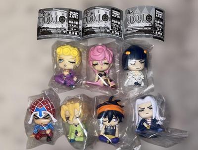 JoJos Bizarre Adventure Golden Wind Vol.1 Vol2 Figure Set Shoulder Zun Fig.