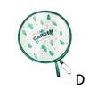 Lightweight Folding Fan Handheld Mini Fan Portable Cartoon Fun Designs Round Fan Small Foldable Fan Summer Cooling Travel Gift