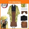 Demon Slayer Steel Tetsuro Cosplay Costume With Polyester Fabric For Anime Role Play