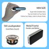 Wireless Outdoor Portable Ultra-thin Bluetooth Speaker Small Steel Cannon Electronic Gifts Mini Pocket Audio