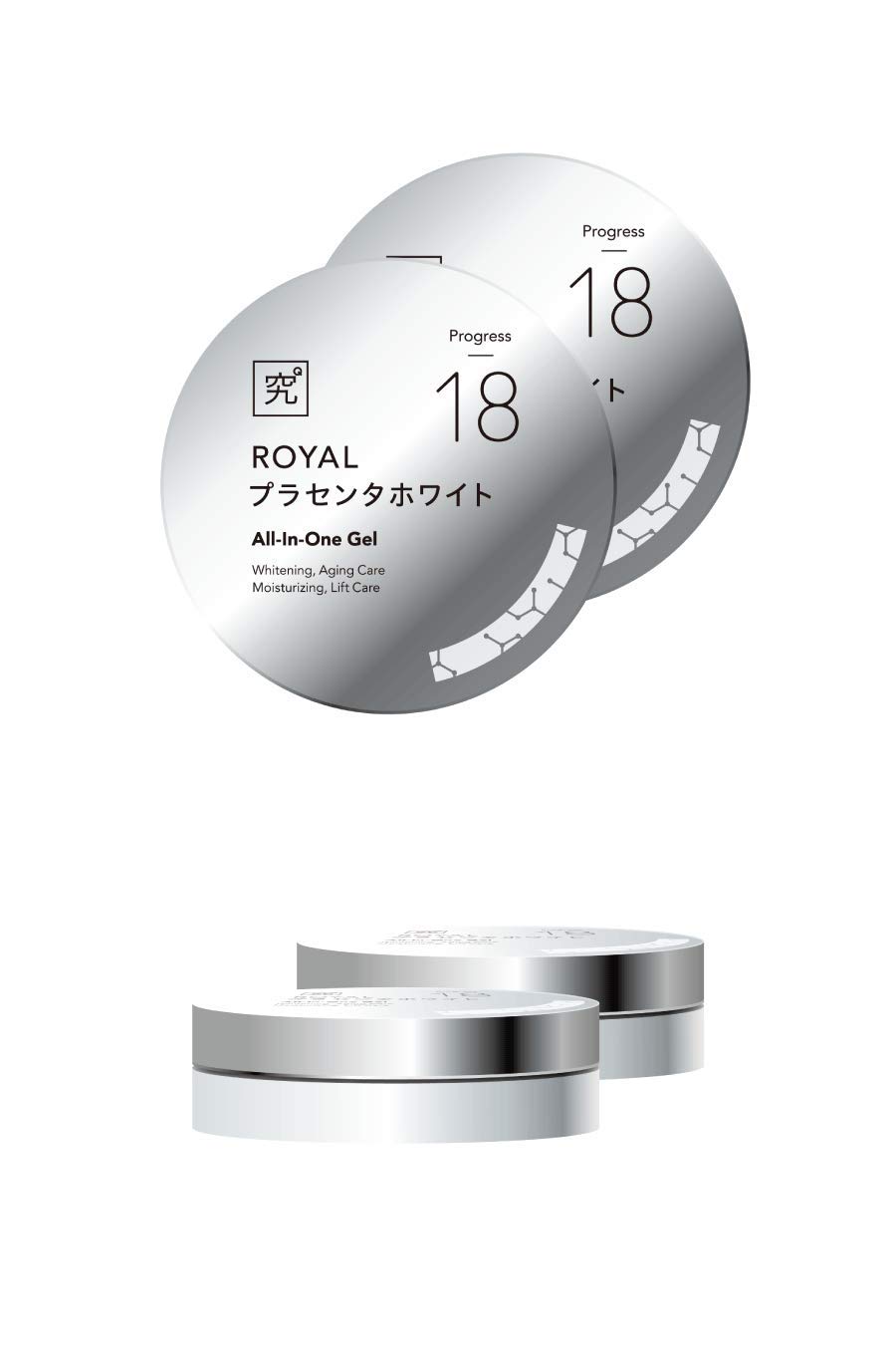 

ROYAL Placenta White 30 г x набор Экстракт плаценты роскошная комбинация из 2-х частей [Без парабенов] [Квази-лекарство] [Отечественное производство]