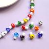Colorful Cartoon Mushroom Glass Bead Pendants for DIY Jewelry Making - Earrings, Necklaces, and Accessories