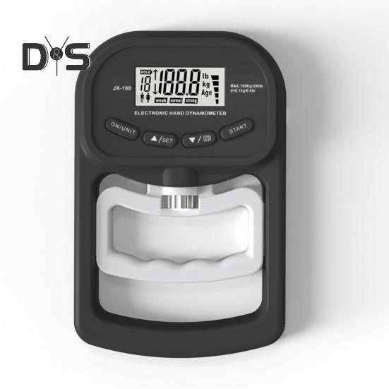 Handdynamometer, Griffstärkentrainer, 189 kg, elektronischer Handtrainer, Tester, Griffverstärker, Handgriffmessgerät mit LCD-Display