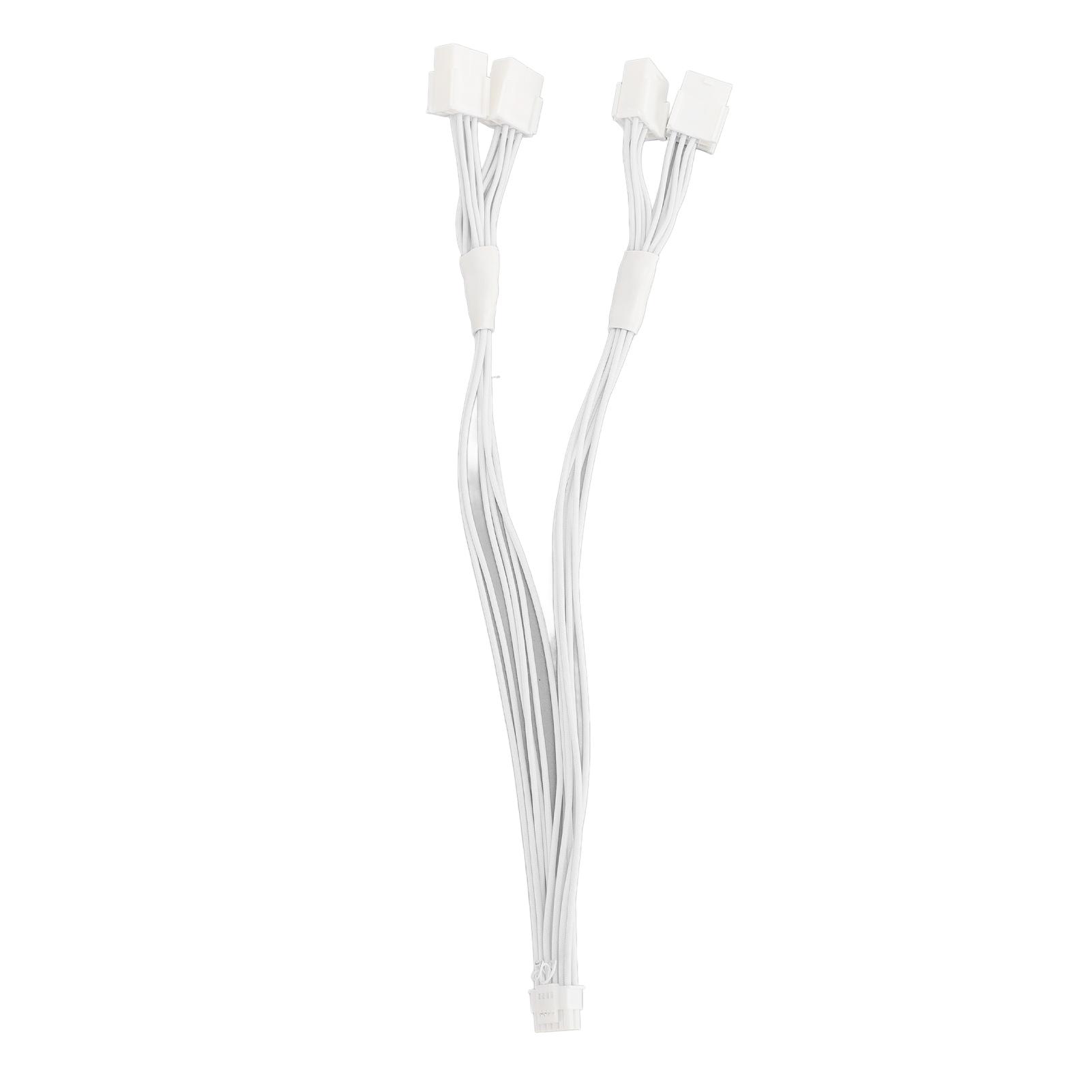 

Удлинительный кабель PCIe 5.0 16-контактный (12+4) Разъем «папа» на PCIe 5.0 4x8Pin (6 + 2) Женский 14-дюймовый удлинитель с рукавом