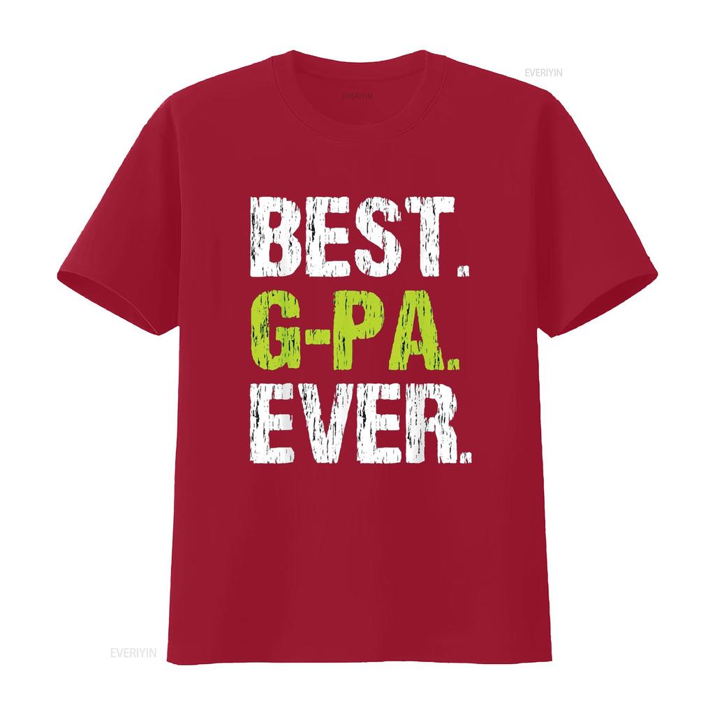 Best G Pa Ever Family Cool Funny Gpa T Shirt vintage Washed Stylish Breathable Slightly Unisex Comfortable