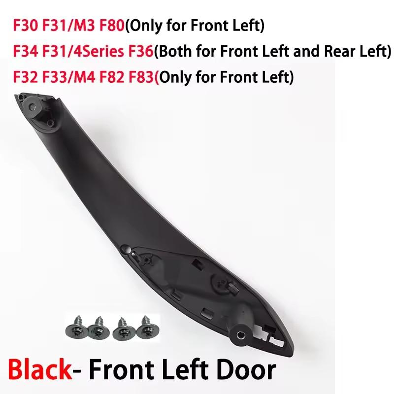 4 Pcs Set Car Door Handle Ide Pull Trim Cover For BMW 3 4 Series M3 M4 F30 F31 F32 F33 F80 F82 F83 316d 318d 320d 325d