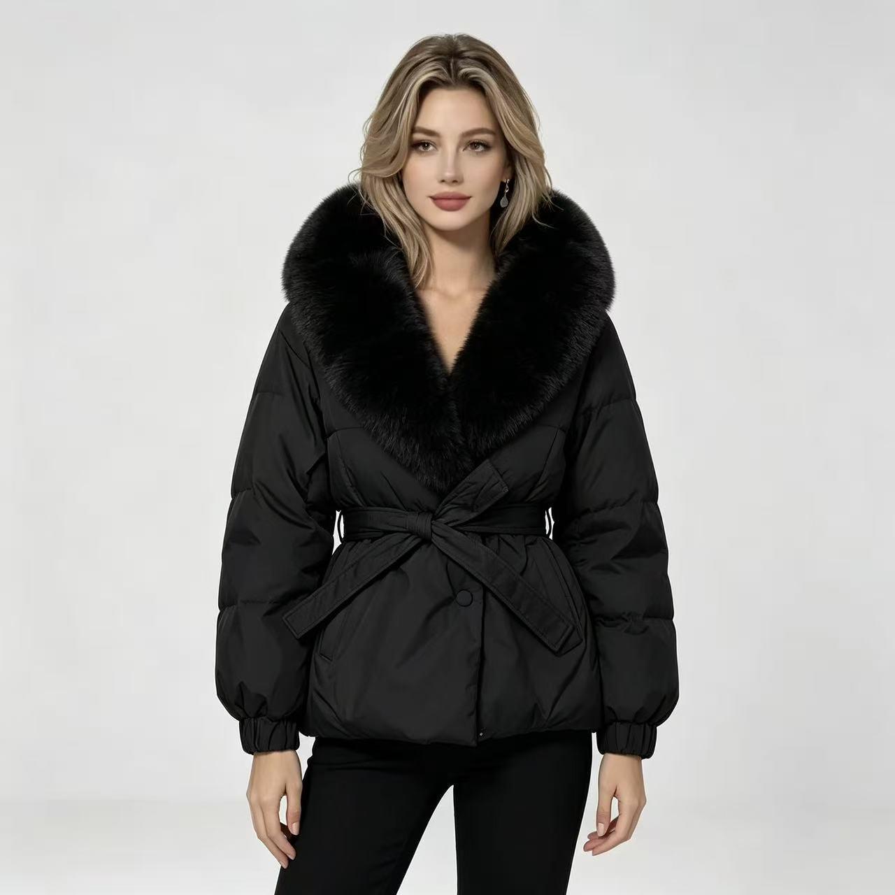 Korean Style Women`s Winter Cotton Jacket