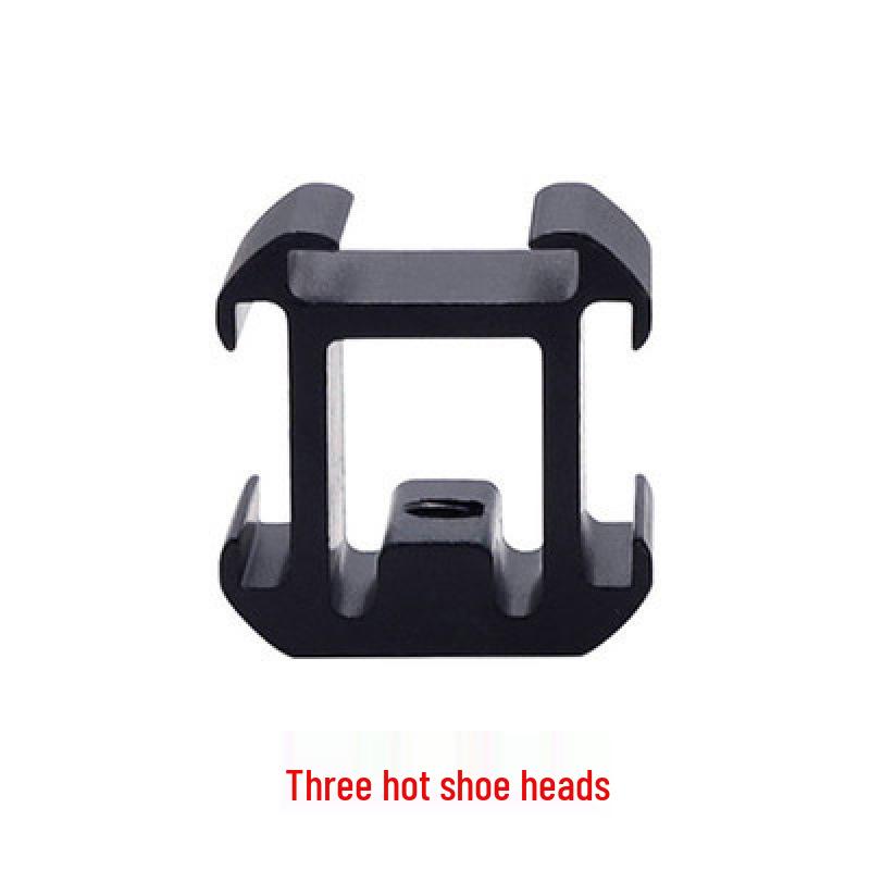 Camera Phone Mount Bracket: Hot Shoe, Cold Shoe, 1/4 Screw, Flash Interface, Ball Head, 3/8 Conversion, DSLR Compatible