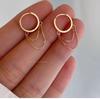S925 Sterling Silver Chic Chain Earrings: Elegant & Minimalist Design, Comfortable All-Day Wear, Trendy Ear Accessories.