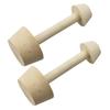 2 STÜCKE Dessertstampfer aus Holz, Doppelseitiger Dessertstampfer Eierdessertschieber Teigstampfer DIY Kuchendessertbackwerkzeug Zum Dessertbacken