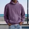 Men Hooded Pullover With Pocket Long Sleeve Fleece Sweatshirt Workout Tops Fall Fashion Hoodie